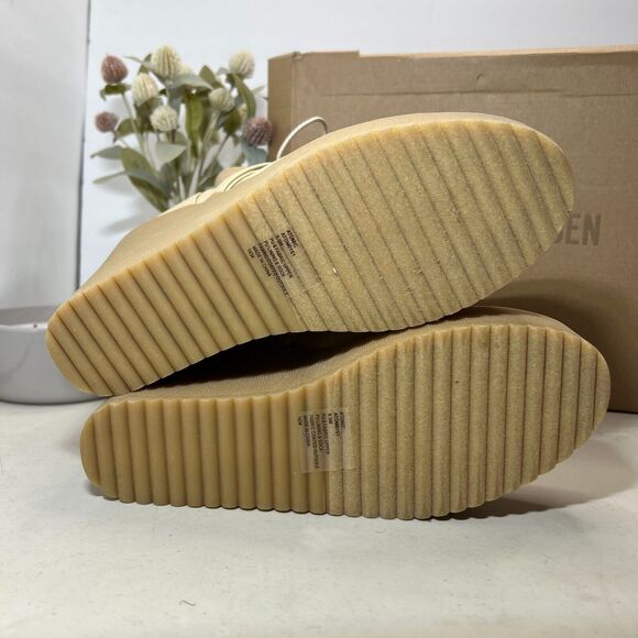 Steve Madden Atomic Lace Up Wedge Heel Ankle Boots Women's US 9.5 M NWB - Picture 7 of 8